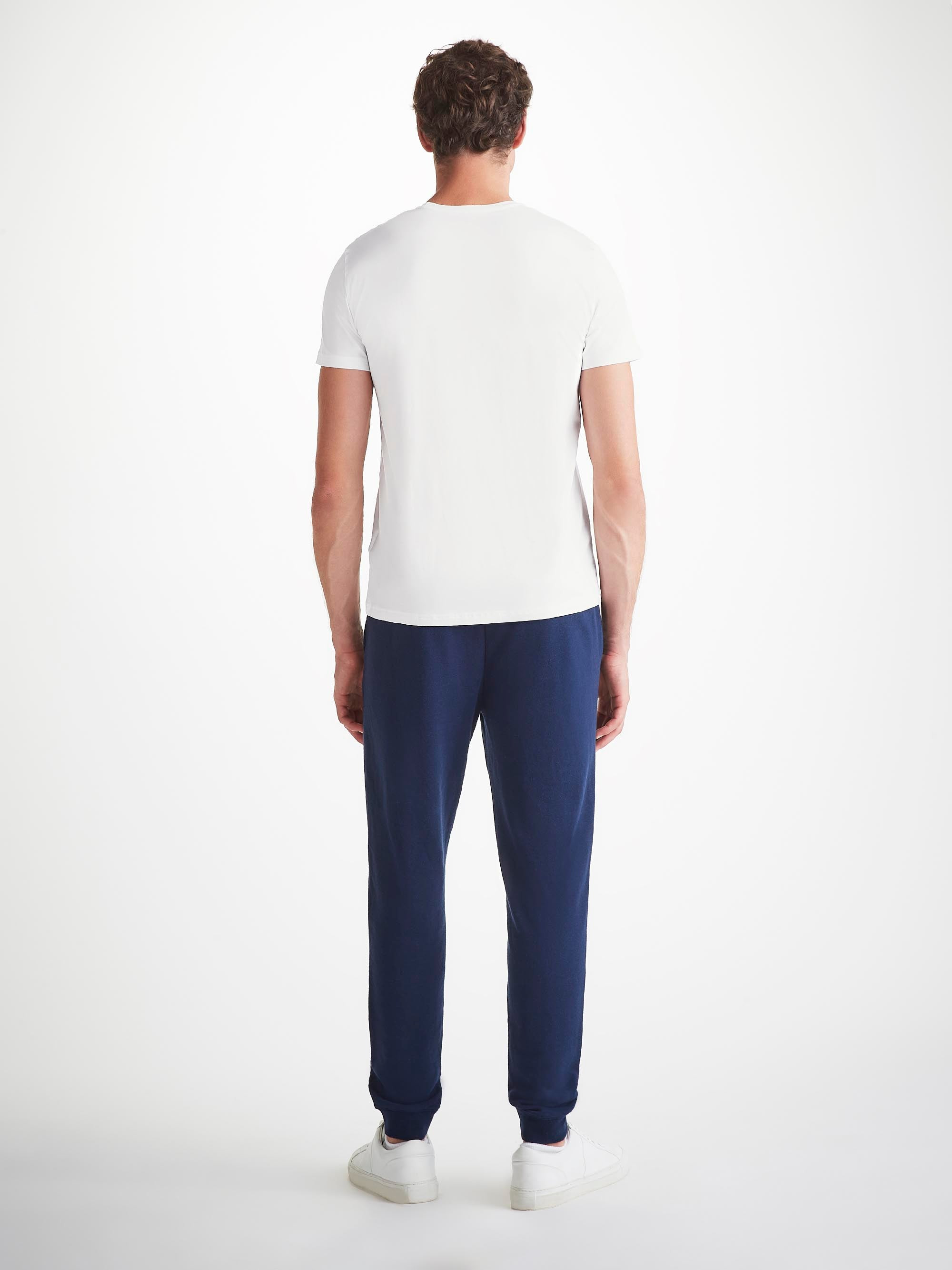 Men's T-Shirt Basel Micro Modal Stretch White - 4