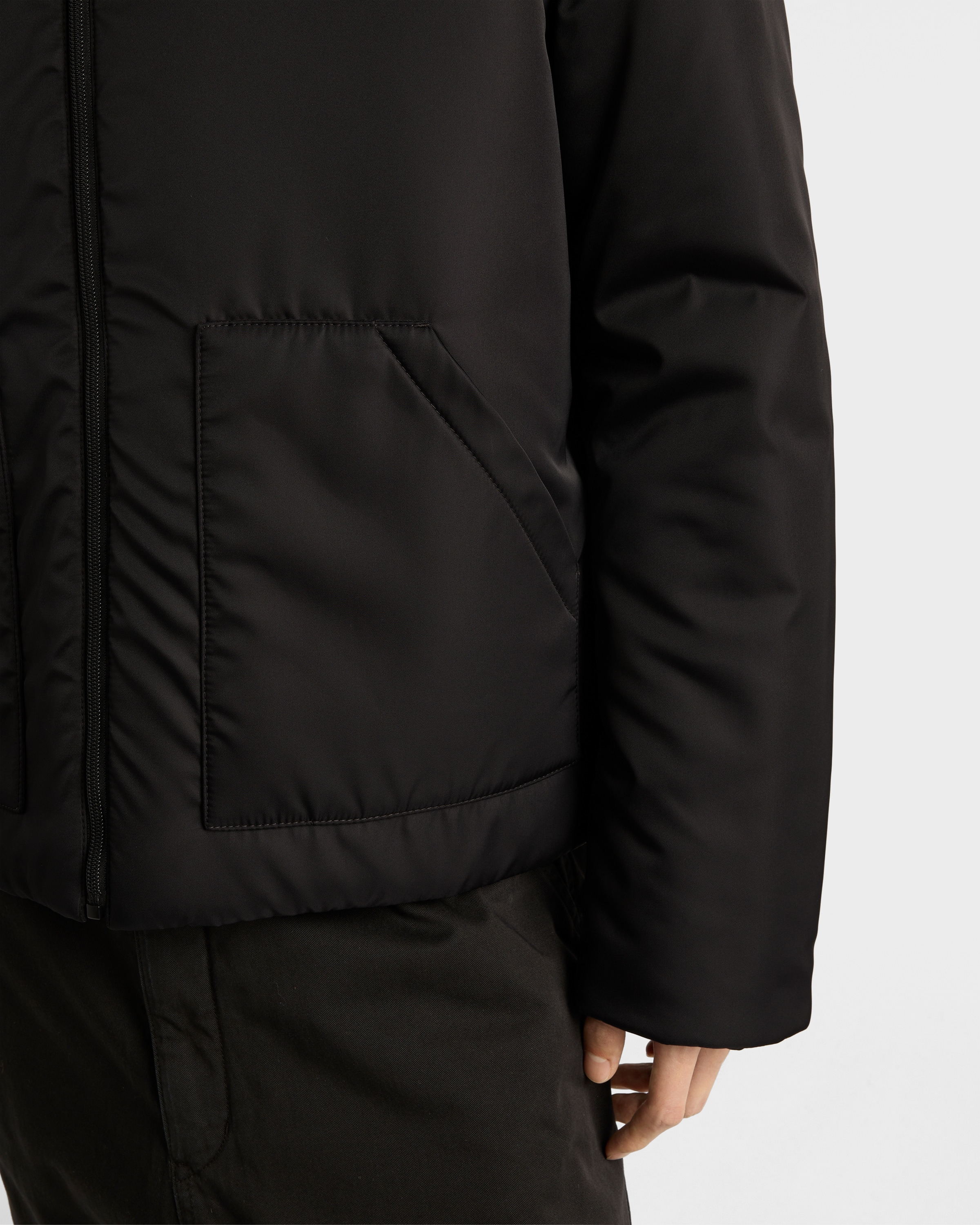 Re-Nylon hooded jacket - 3