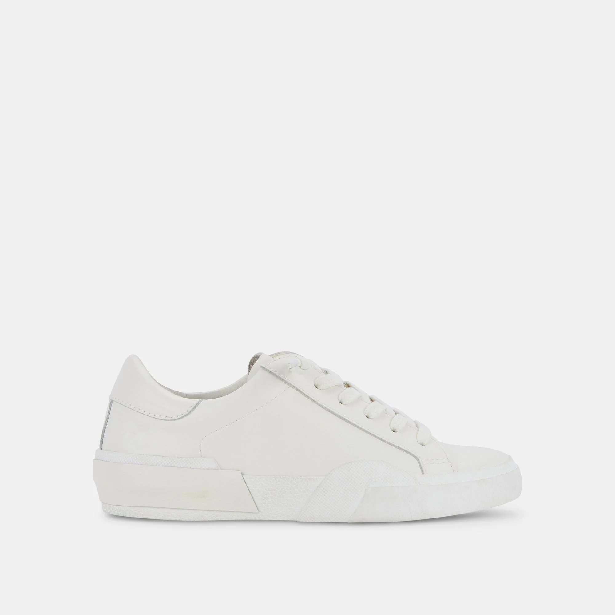 ZINA 360 SNEAKERS WHITE RECYCLED LEATHER - 1