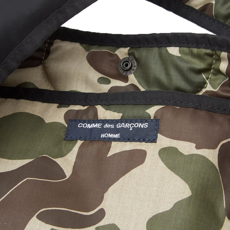 Comme des Garçons Homme Comme des Garçons Homme Nylon Logo Messenger Bag outlook