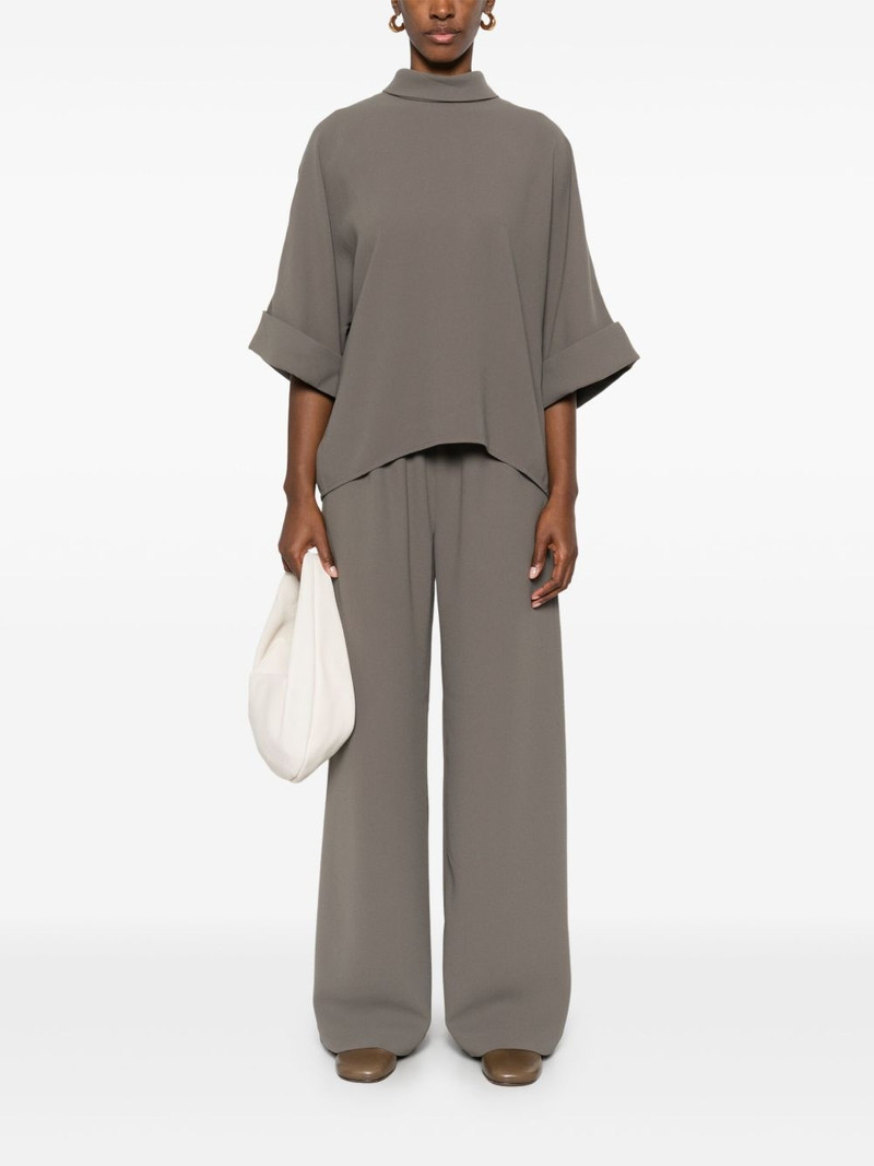 MKDT STUDIO crepe trousers outlook