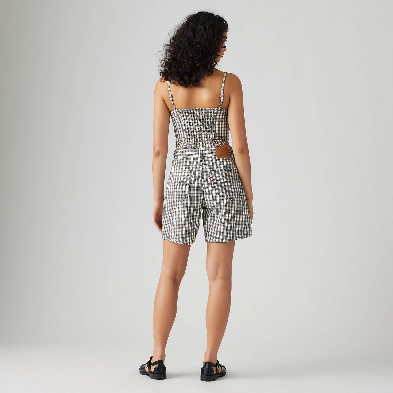 HIGH RISE BAGGY WOMEN'S SHORTS - 5