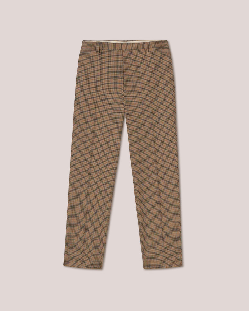 JUN - Straight-leg suit pants - Camel 1