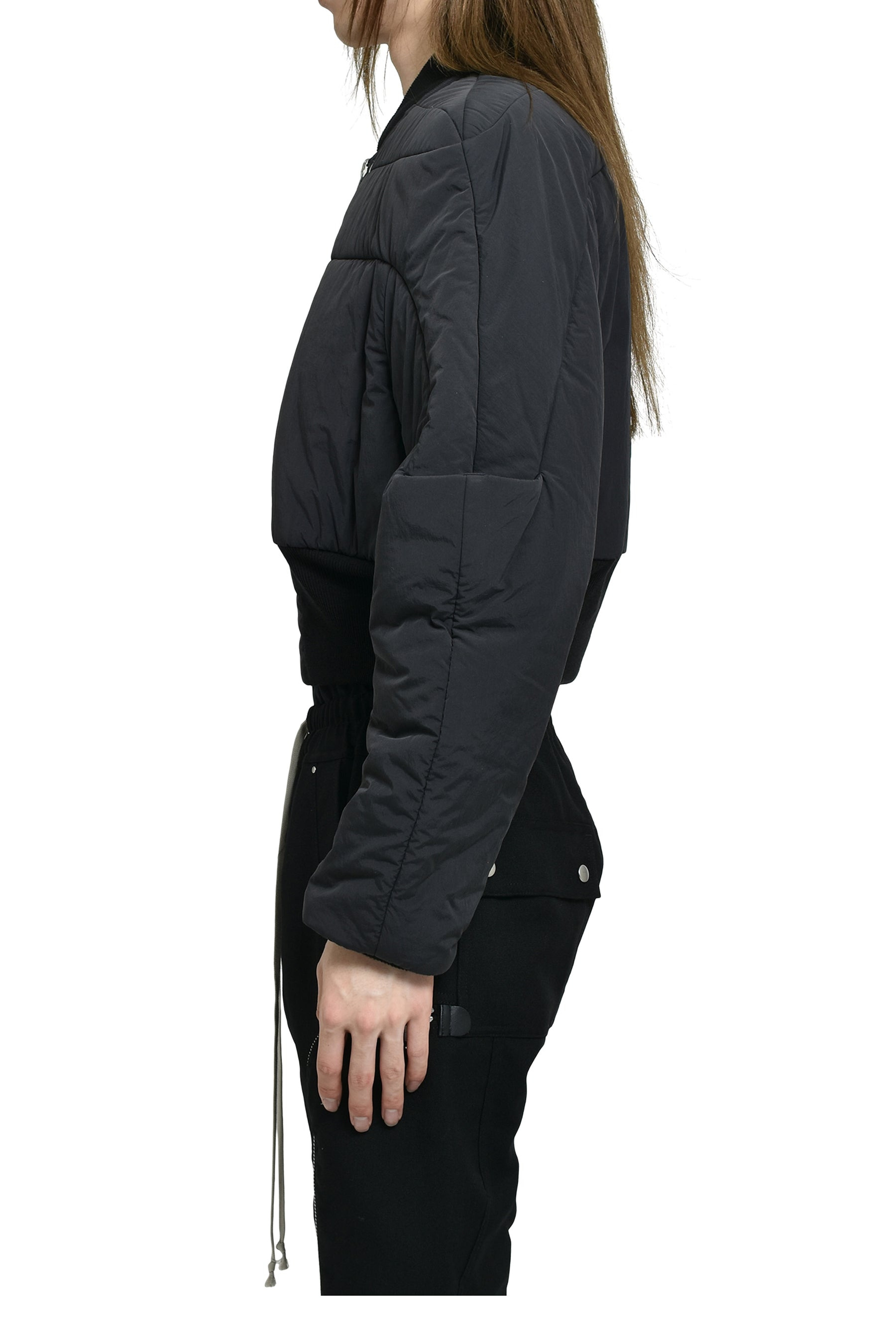 GIRDERED BOMBER / BLACK - 3