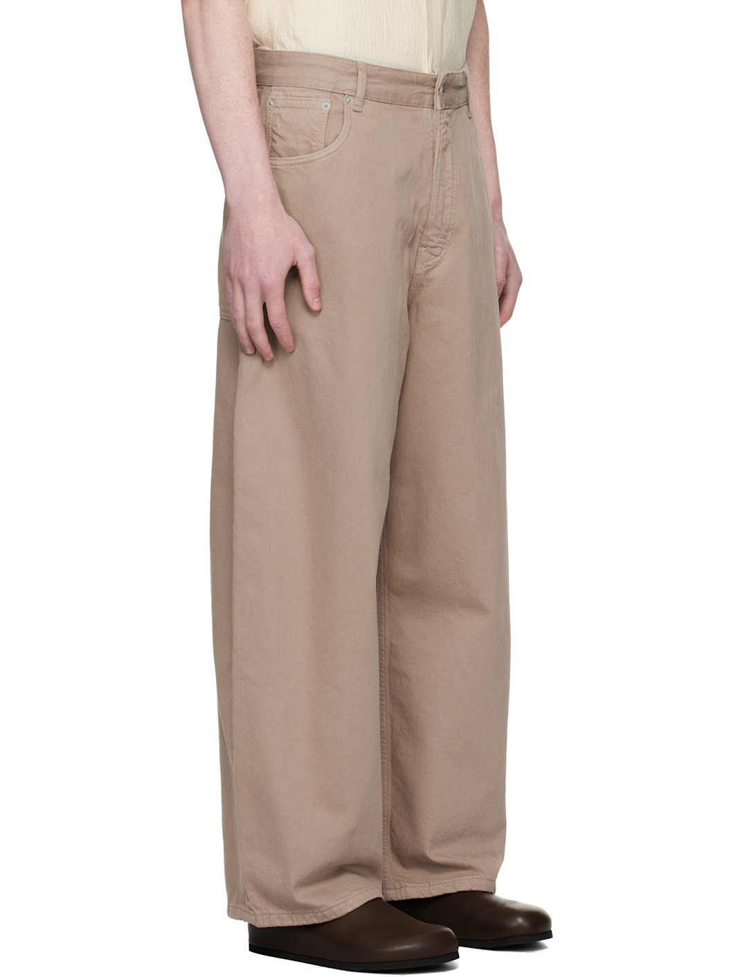 Taupe Paolo Jeans - 2