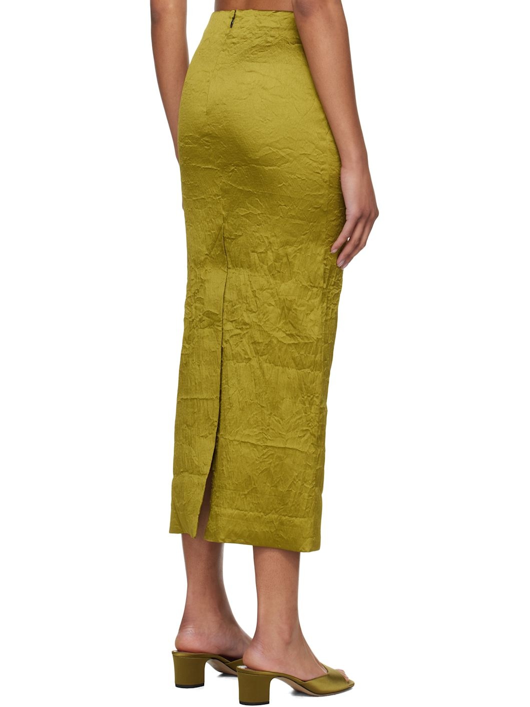 Gold Alma Maxi Skirt - 3