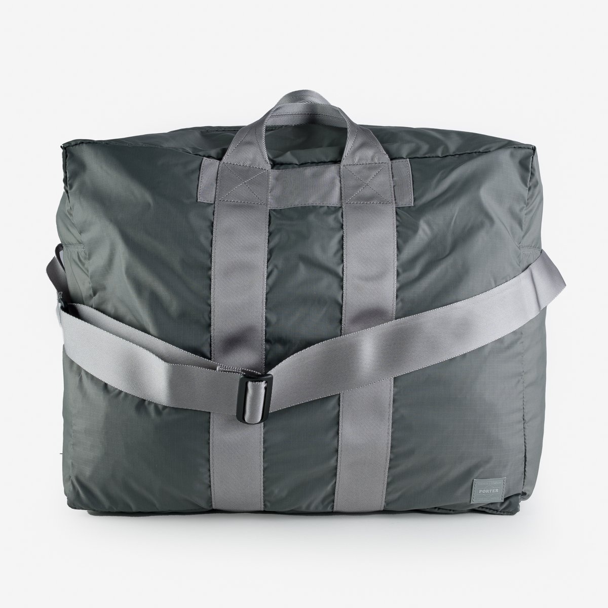 POR-FLEX-DUFF-GRY Porter - Yoshida & Co. - Flex 2Way Duffle Bag - Gray - 9