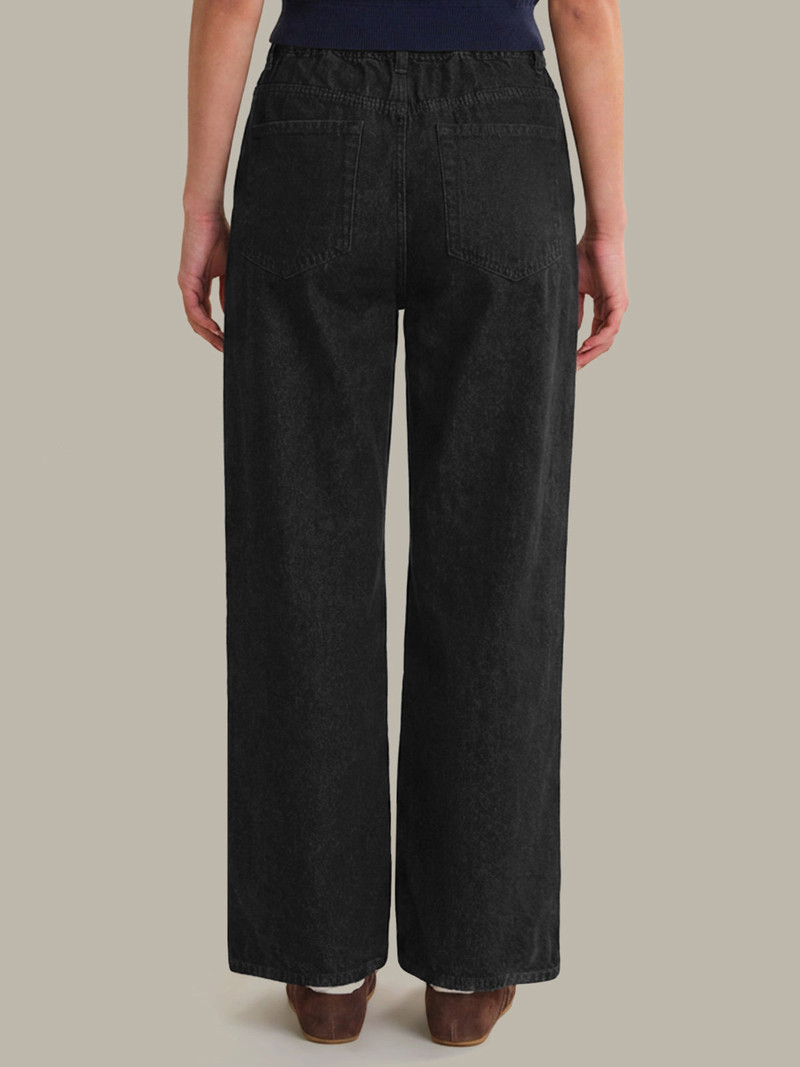 Bea: Wide Leg Denim Pants 3
