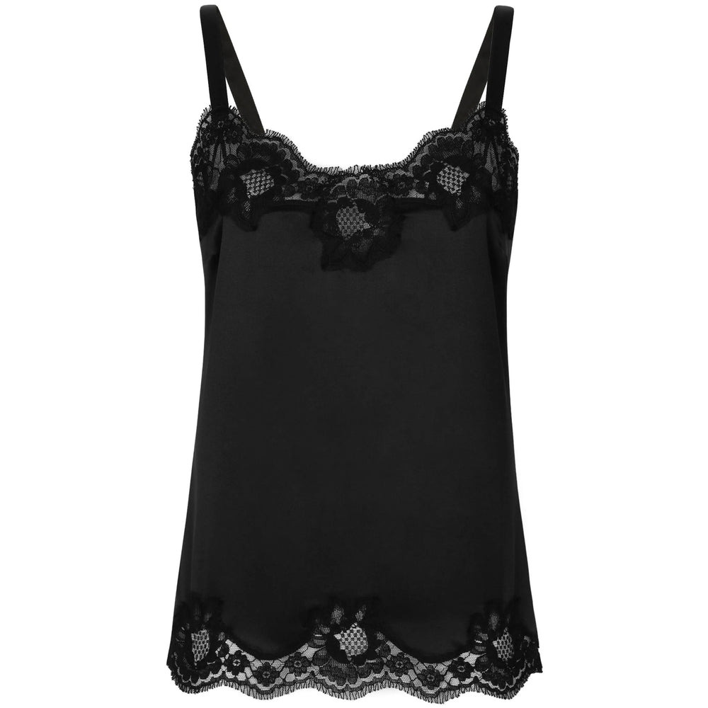 Dolce & Gabbana Black Tops - Vests & Tank Tops Women - 1