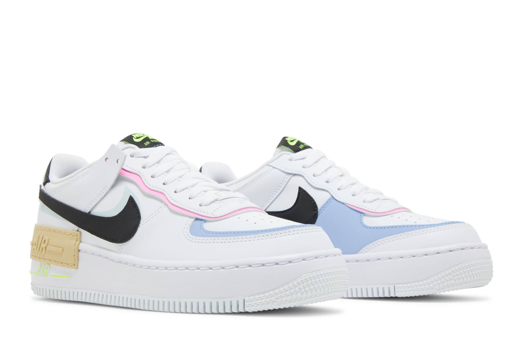 Wmns Air Force 1 Shadow 'White Black Pastel' - 8