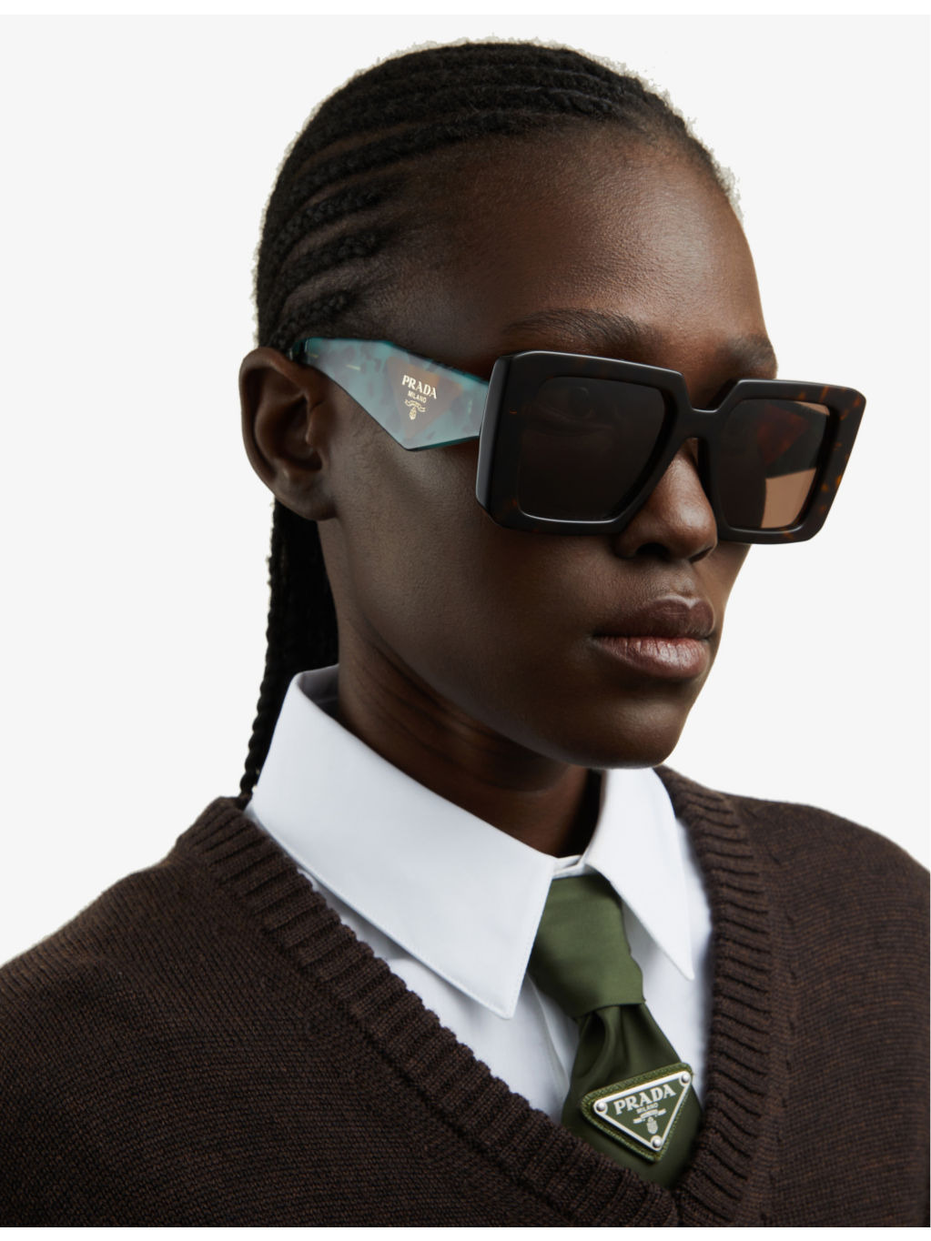 PR 23YS square-frame tortoiseshell acetate sunglasses - 2