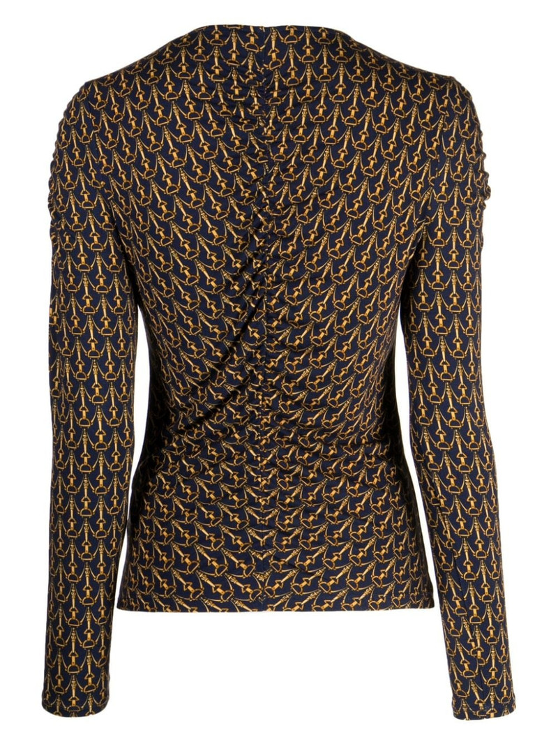 VERONICA BEARD Neeta monogram top outlook