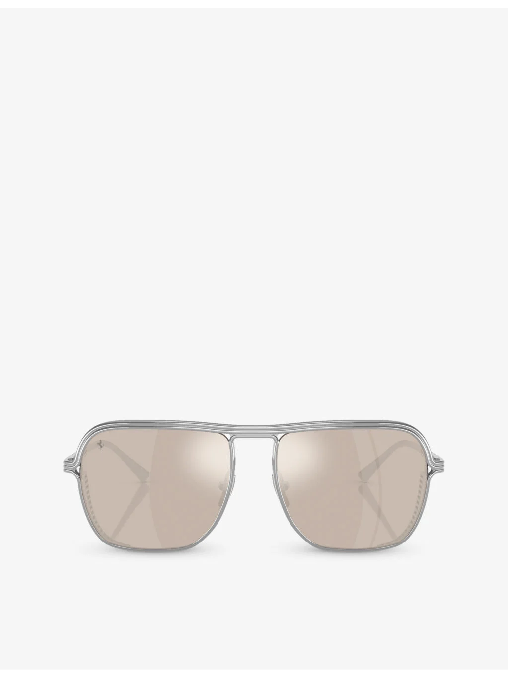 FH1014T Square-Frame Metal Sunglasses - 1