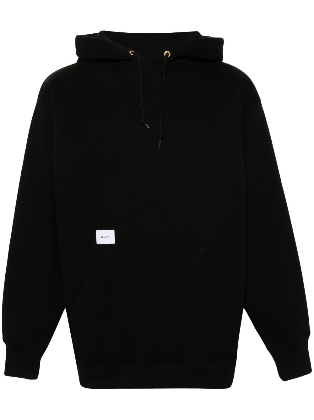 WTAPS Seal Hoodie Black | slamjam | REVERSIBLE