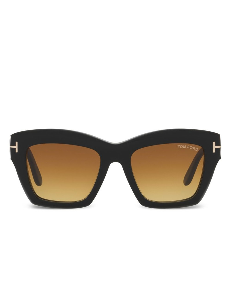 oversize-frame sunglasses 1