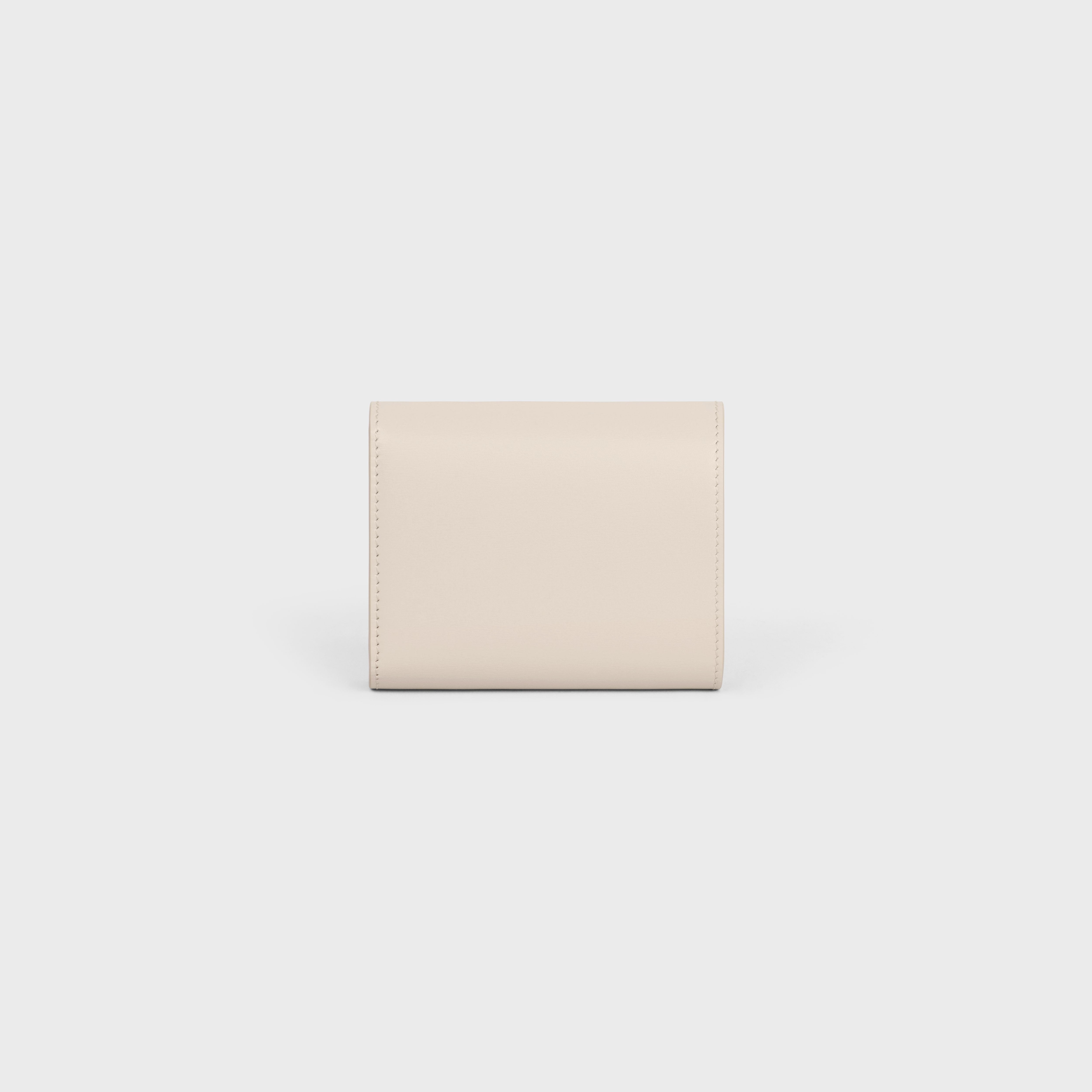 Small Flap Wallet TRIOMPHE in Shiny calfskin - 3