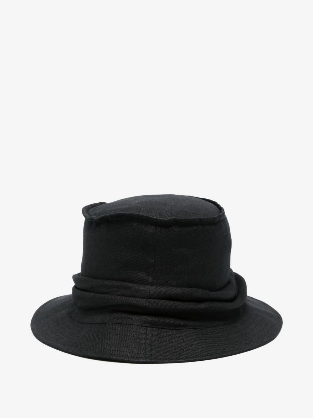 draped bucket hat - 1