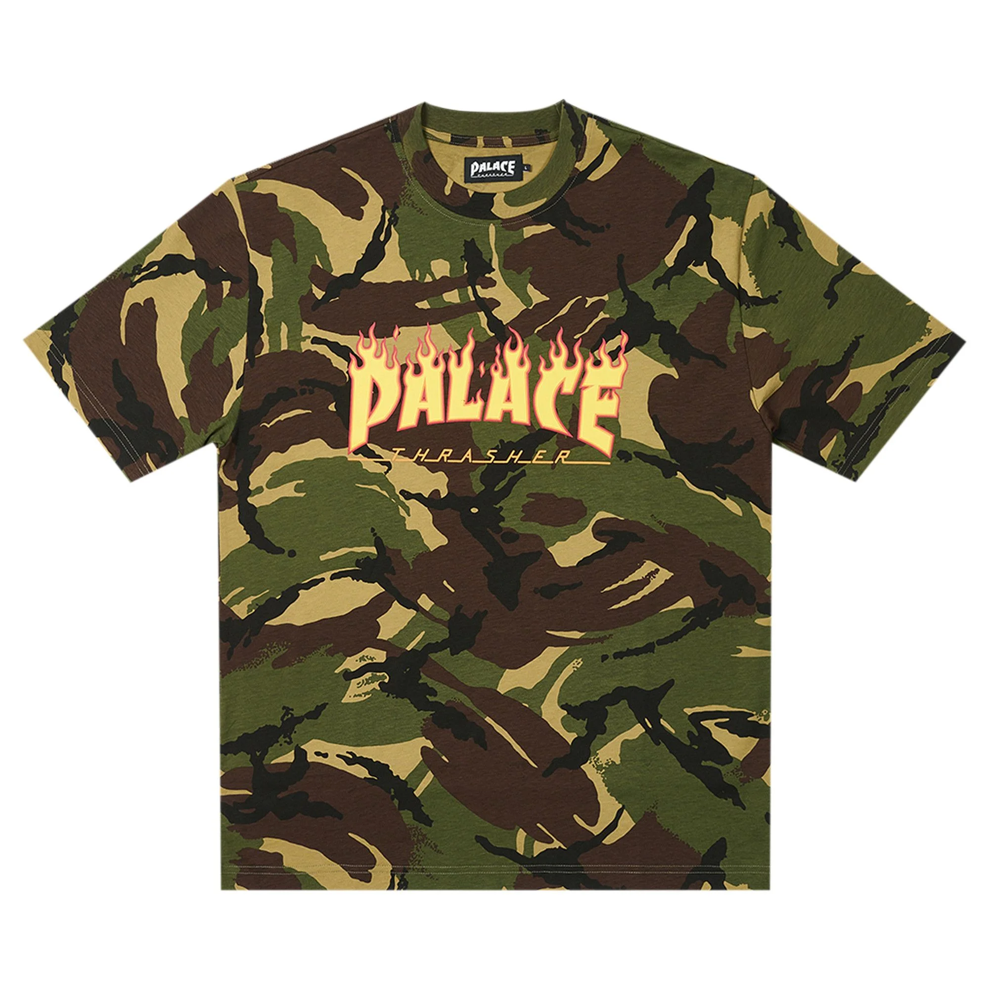 Palace x Thrasher T-Shirt 'Camo' - 1