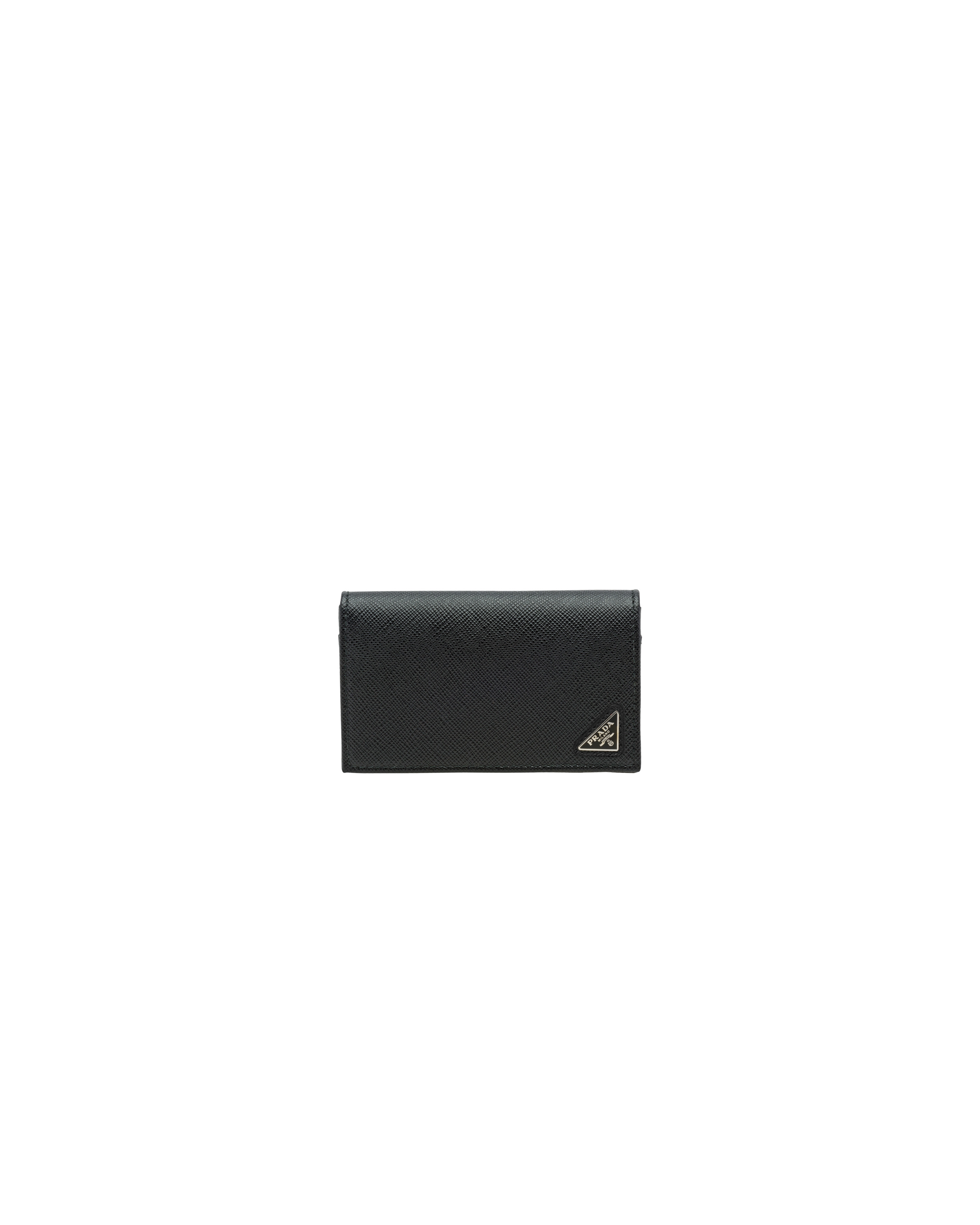 Saffiano Leather Card Holder - 1