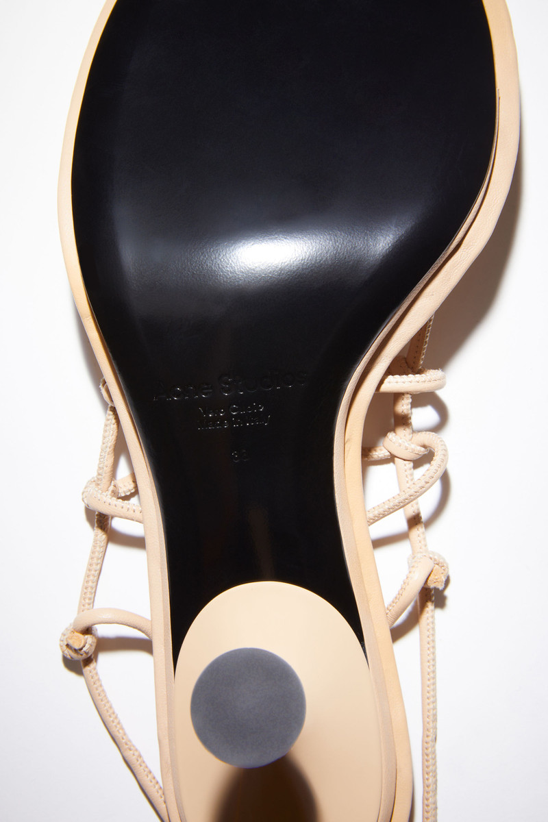 Strappy sandals - Cream beige 6