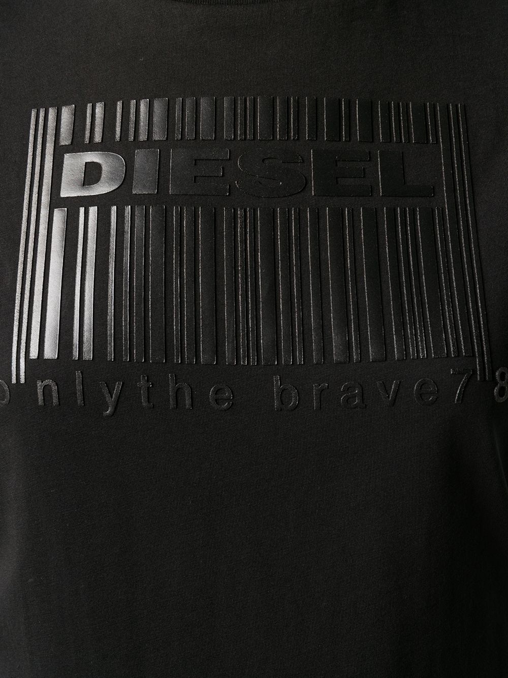 regular-fit barcode logo print T-shirt - 5