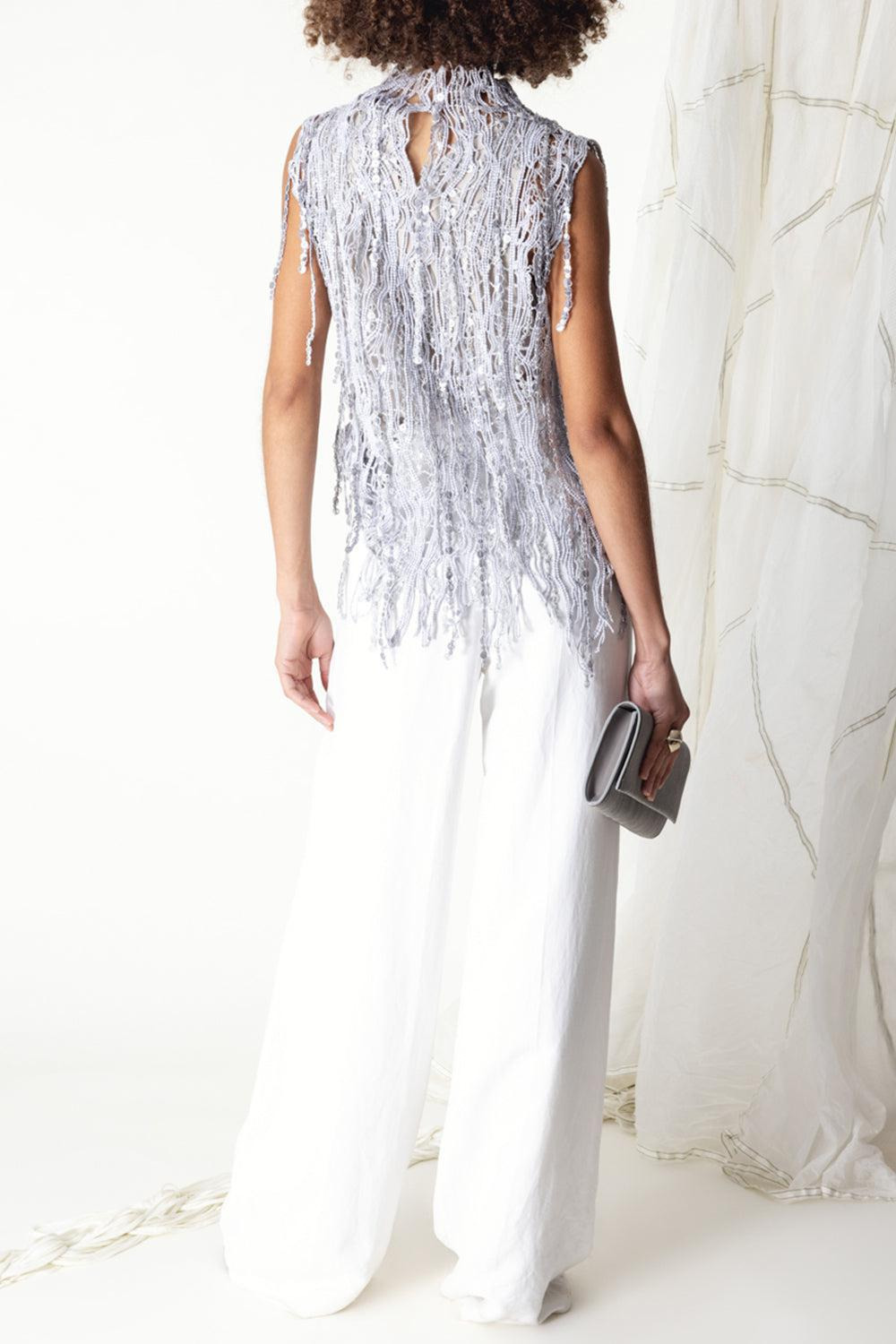 Loose Pleated Trousers - 4