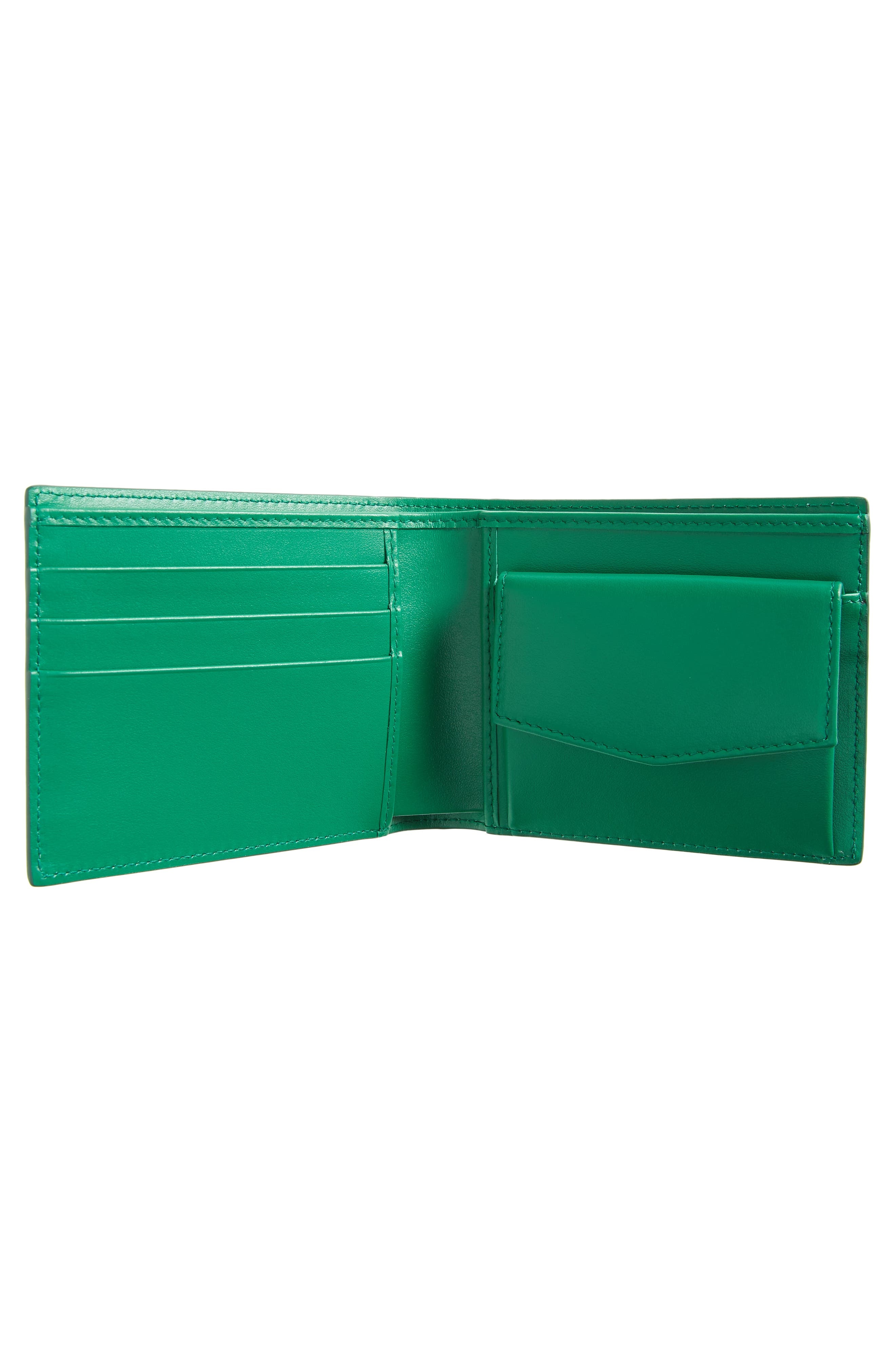 Logo Leather Bifold Wallet - 2