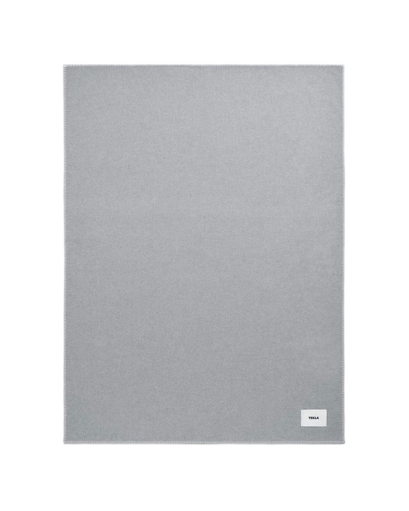 TEKLA Tekla Lambswool Blanket Ash outlook