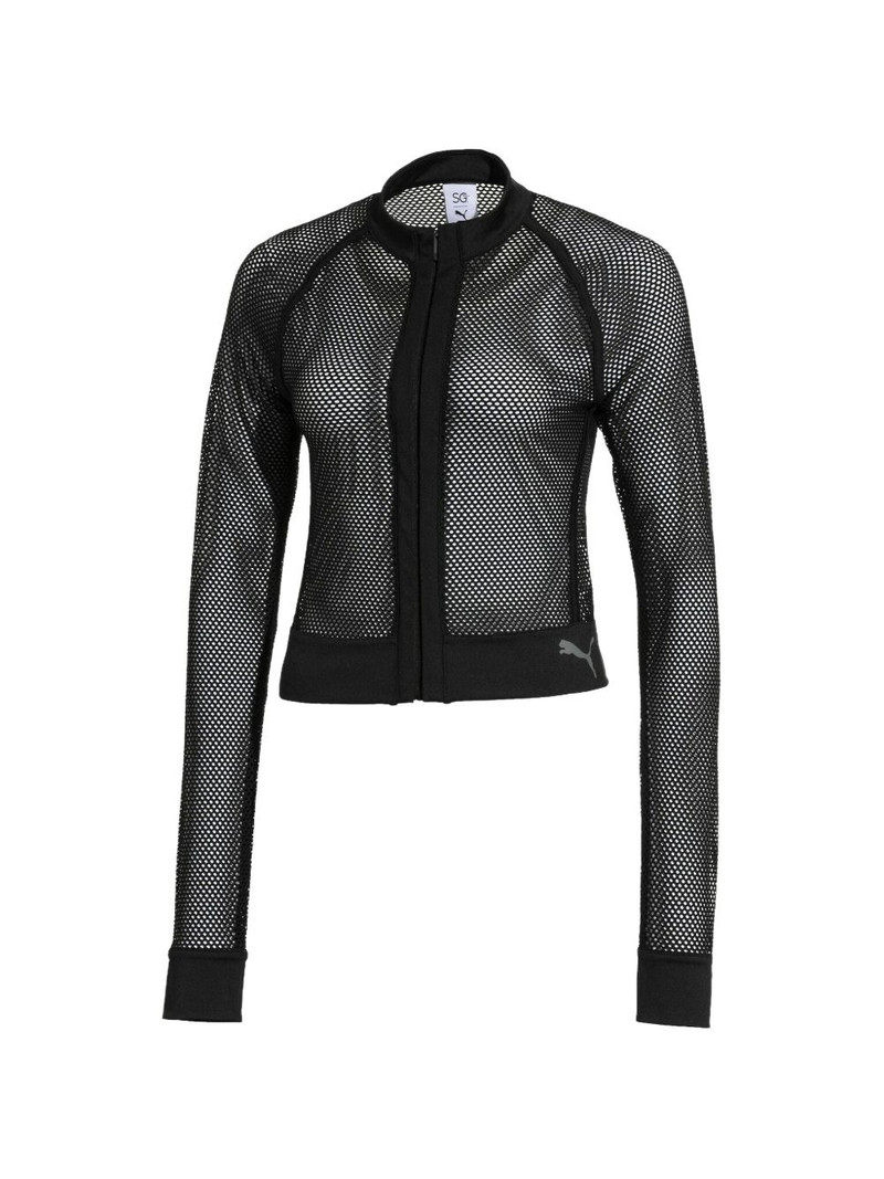 x Selena Gomez long-sleeves track jacket 1