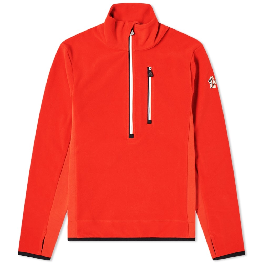 Moncler Grenoble Tricolour Half Zip Fleece - 1