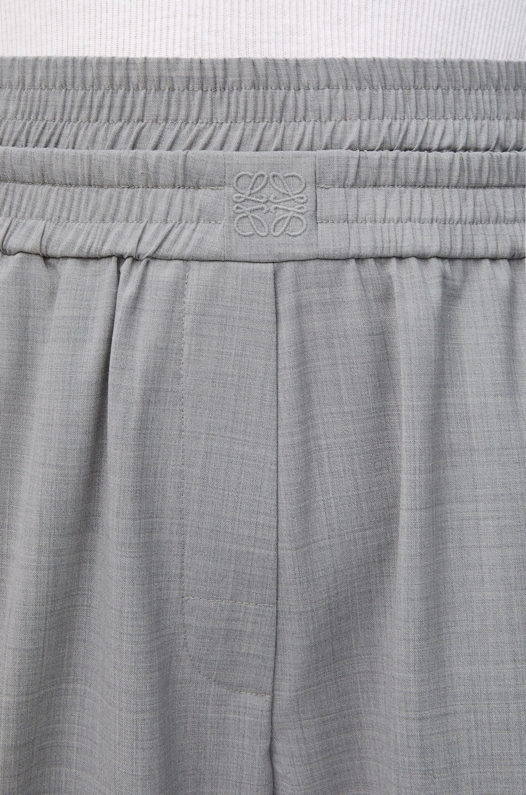 Cropped trousers in wool - 5