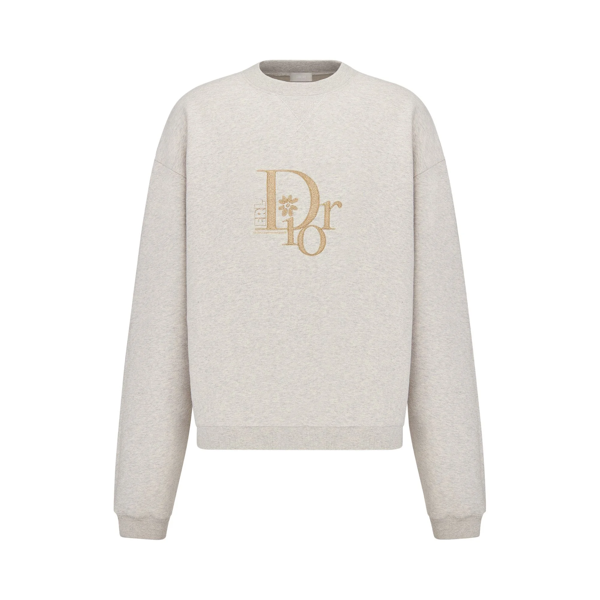 Dior x ERL Oversized Sweatshirt 'Grey' - 1