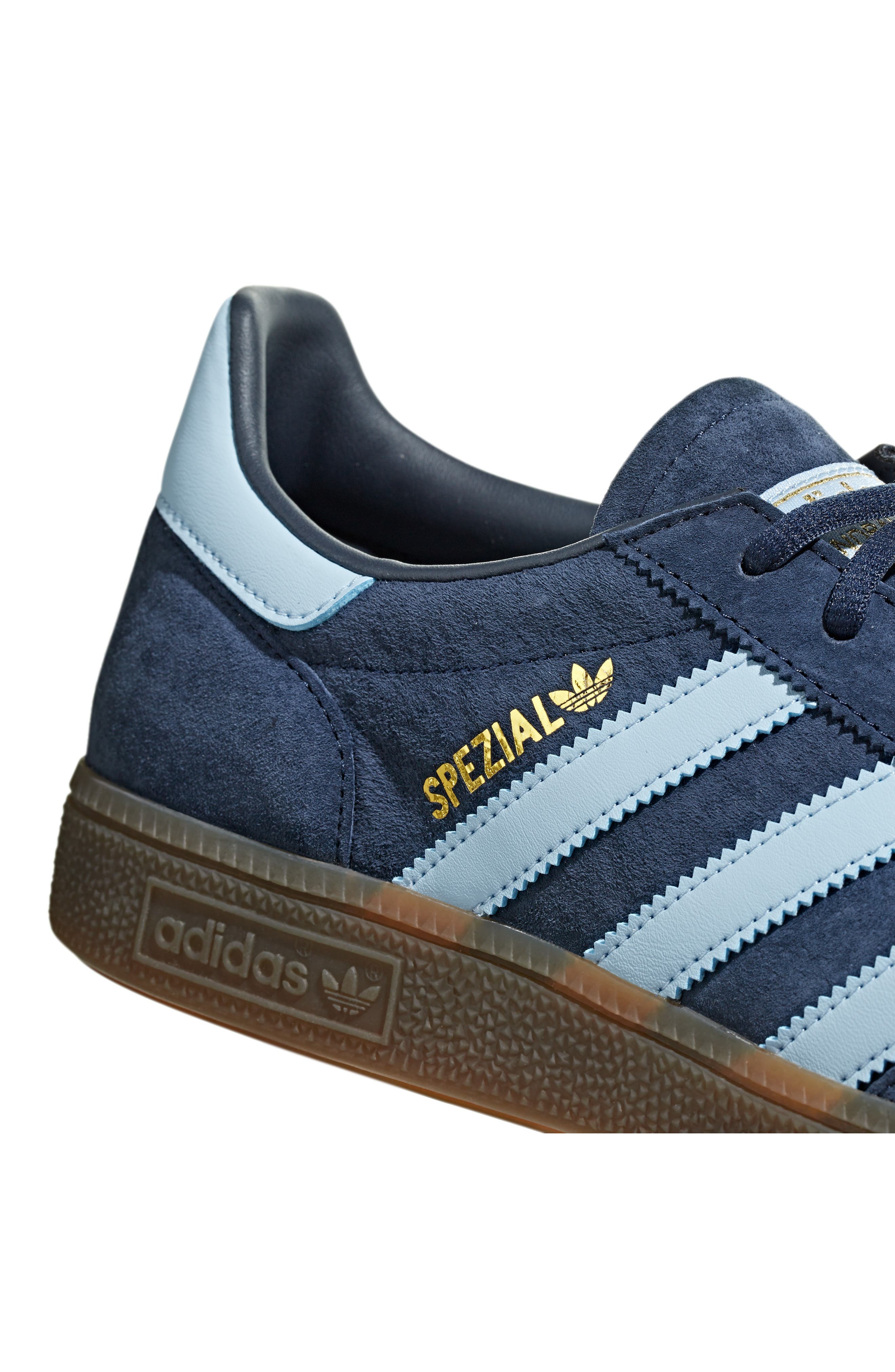adidas Gender Inclusive Handball Spezial Sneaker in Collegiate Navy/clear Sky/gum5 at Nordstrom - 8