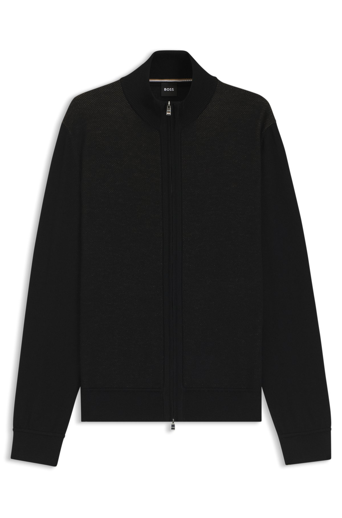 ZIP-UP CARDIGAN IN WOOL - 1