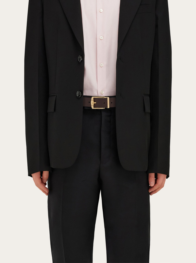 Reversible and adjustable belt 4