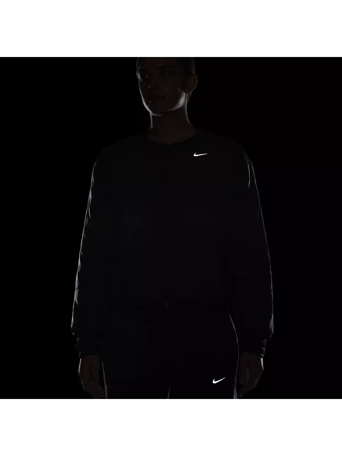 Women's Therma-FIT Swift Running Jacket -Black - 7