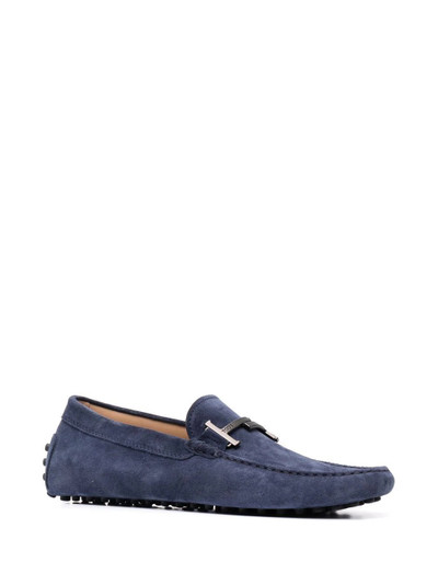 Tod's T-plaque loafers outlook