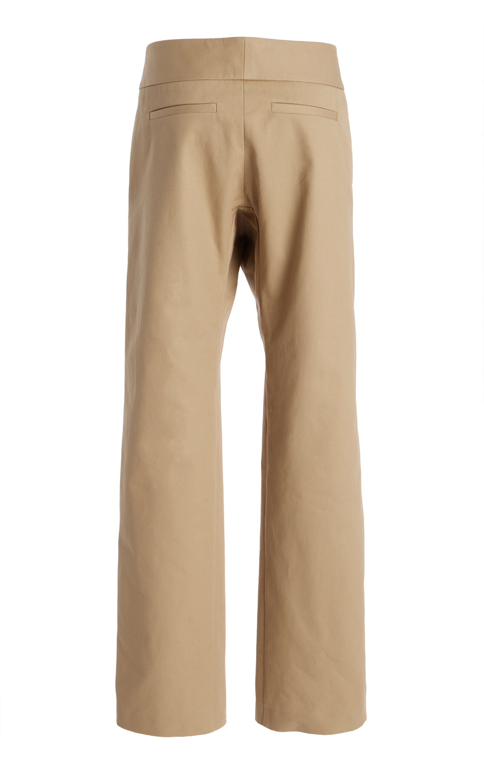 The Phoenix Low-Rise Cotton Gabardine Barrel-Leg Pants khaki - 5