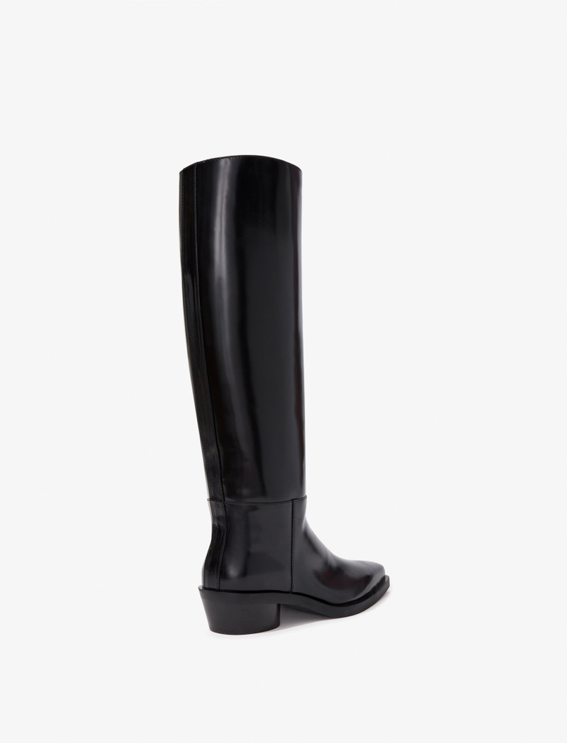 Proenza Schouler Bronco Knee High Boots in Spazzolato Leather outlook