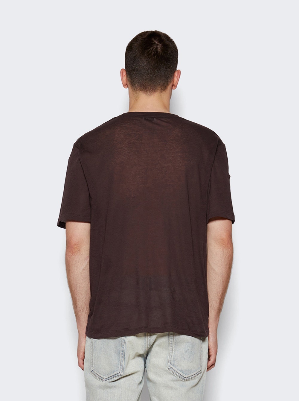 Loose Fit Jersey T-shirt Cacao - 5