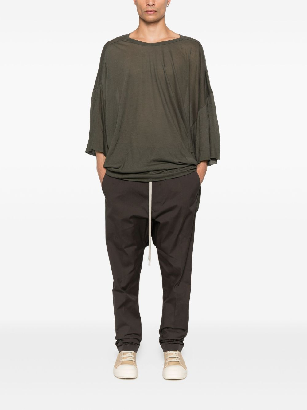raw-cut organic cotton T-shirt - 2