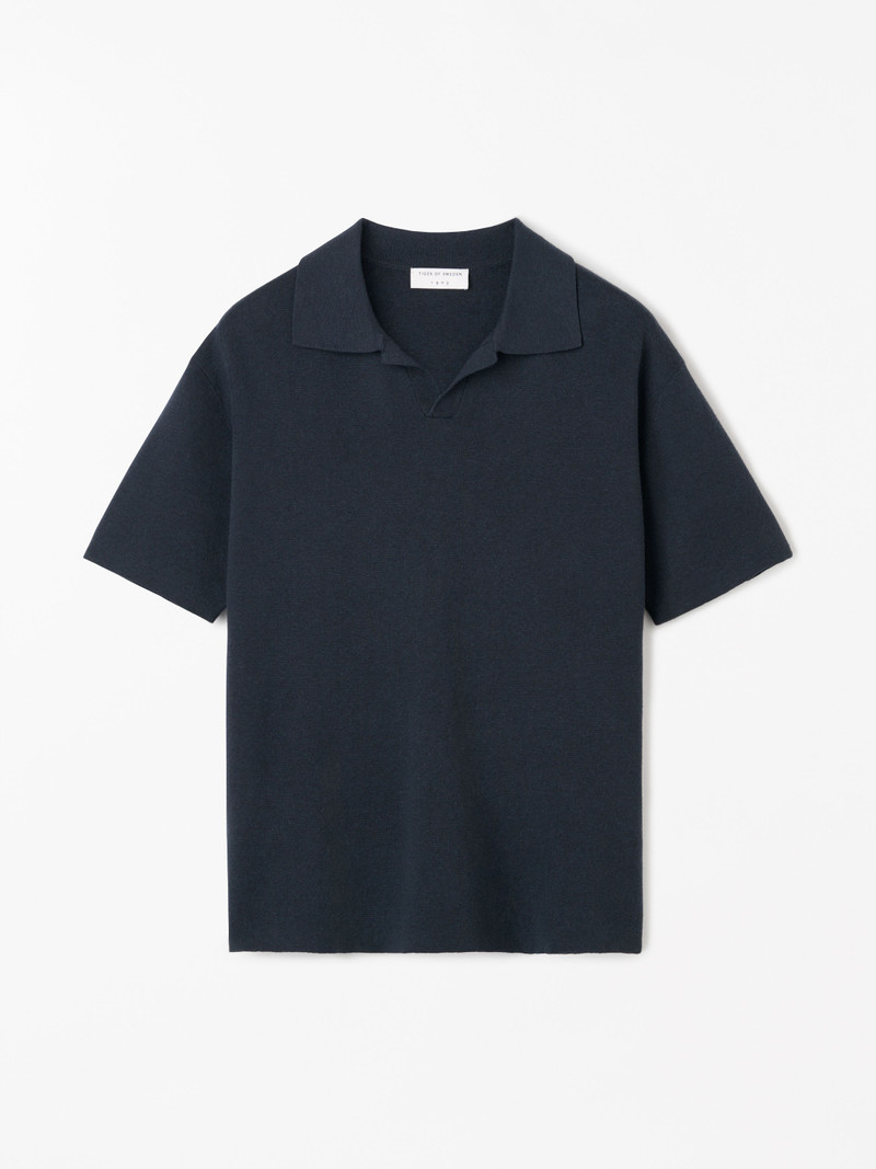 Maelon Knitted Linen Polo 1