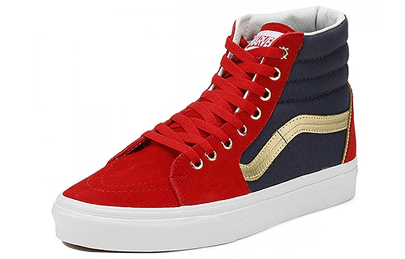 Vans Vans Marvel x SK8-Hi 'Captain Marvel' VN0A38GEUBI outlook