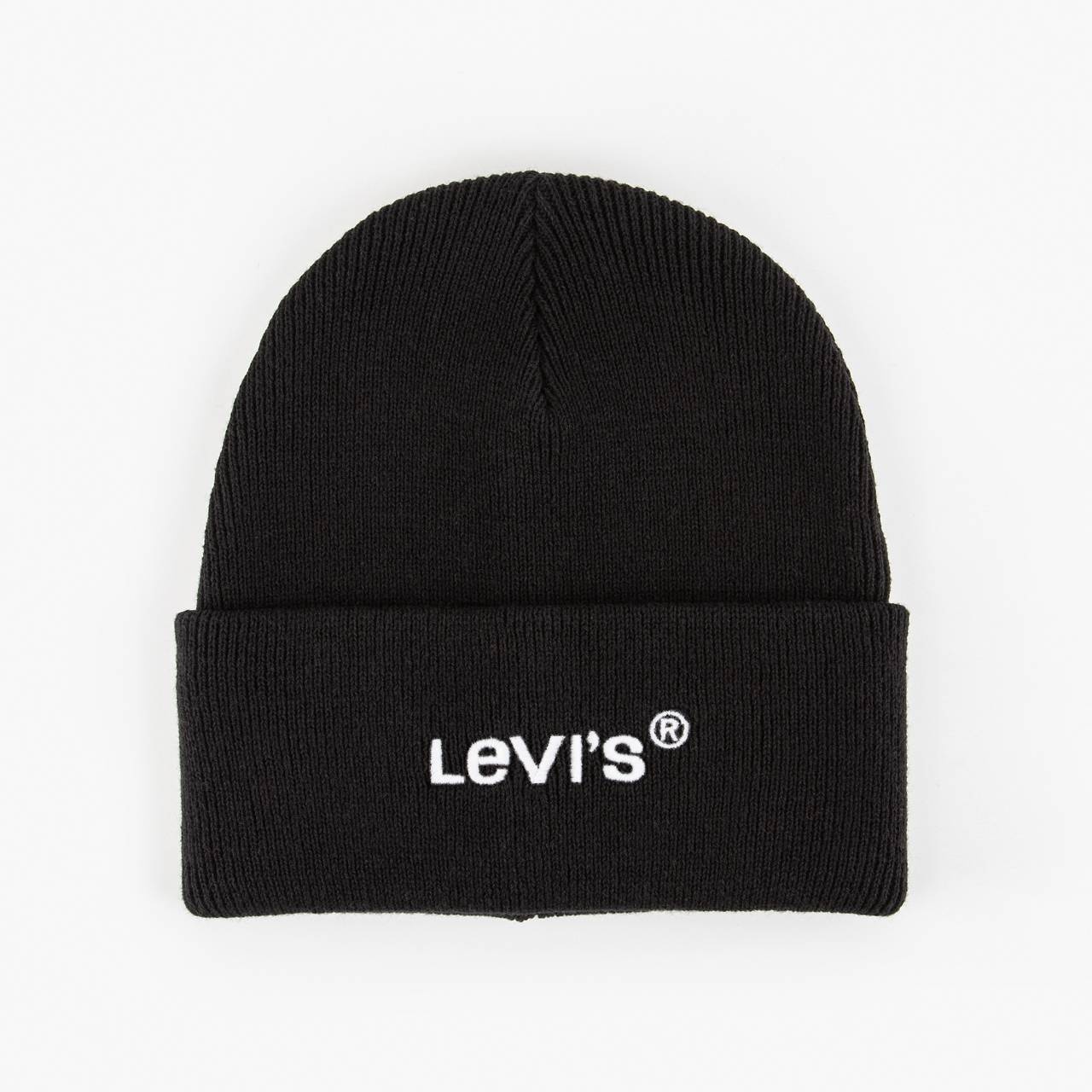BEANIE WITH WORDMARK LOGO - 1