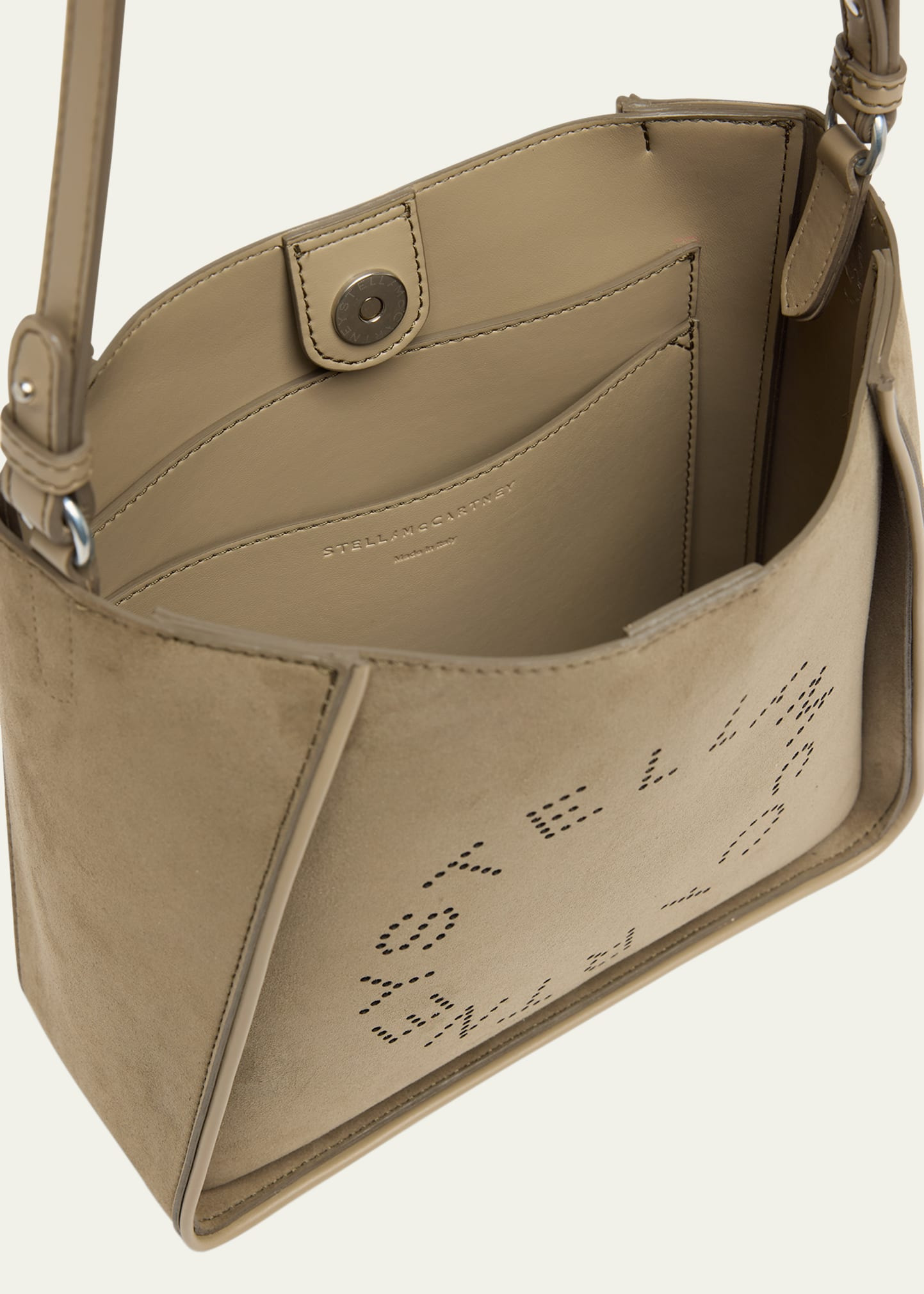 Alter Suede Piped Crossbody Bag - 4