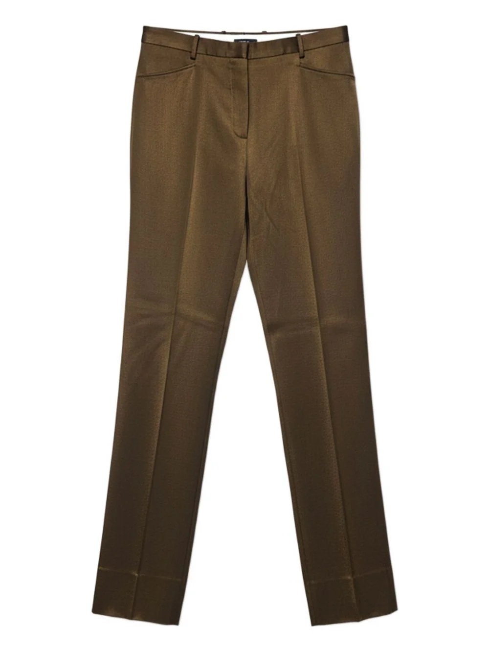 press-crease trousers - 1