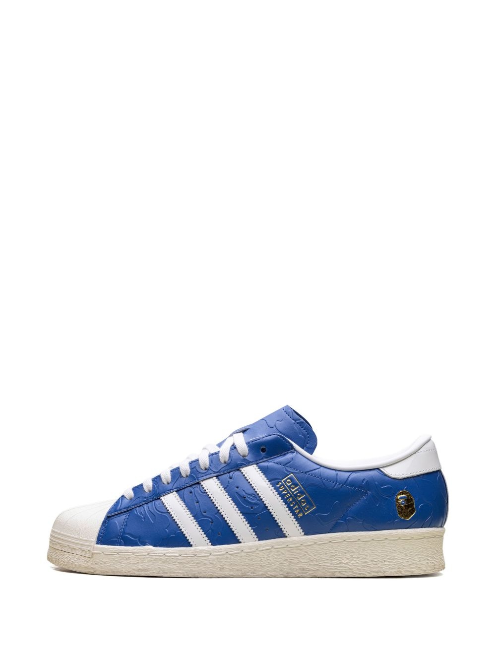 x A Bathing Ape Superstar Vintage "Blue White" sneakers - 5