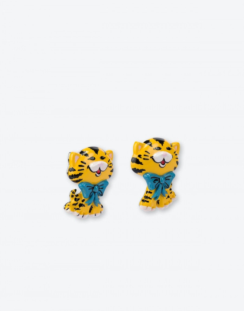 Moschino BABY TIGER EARRINGS outlook