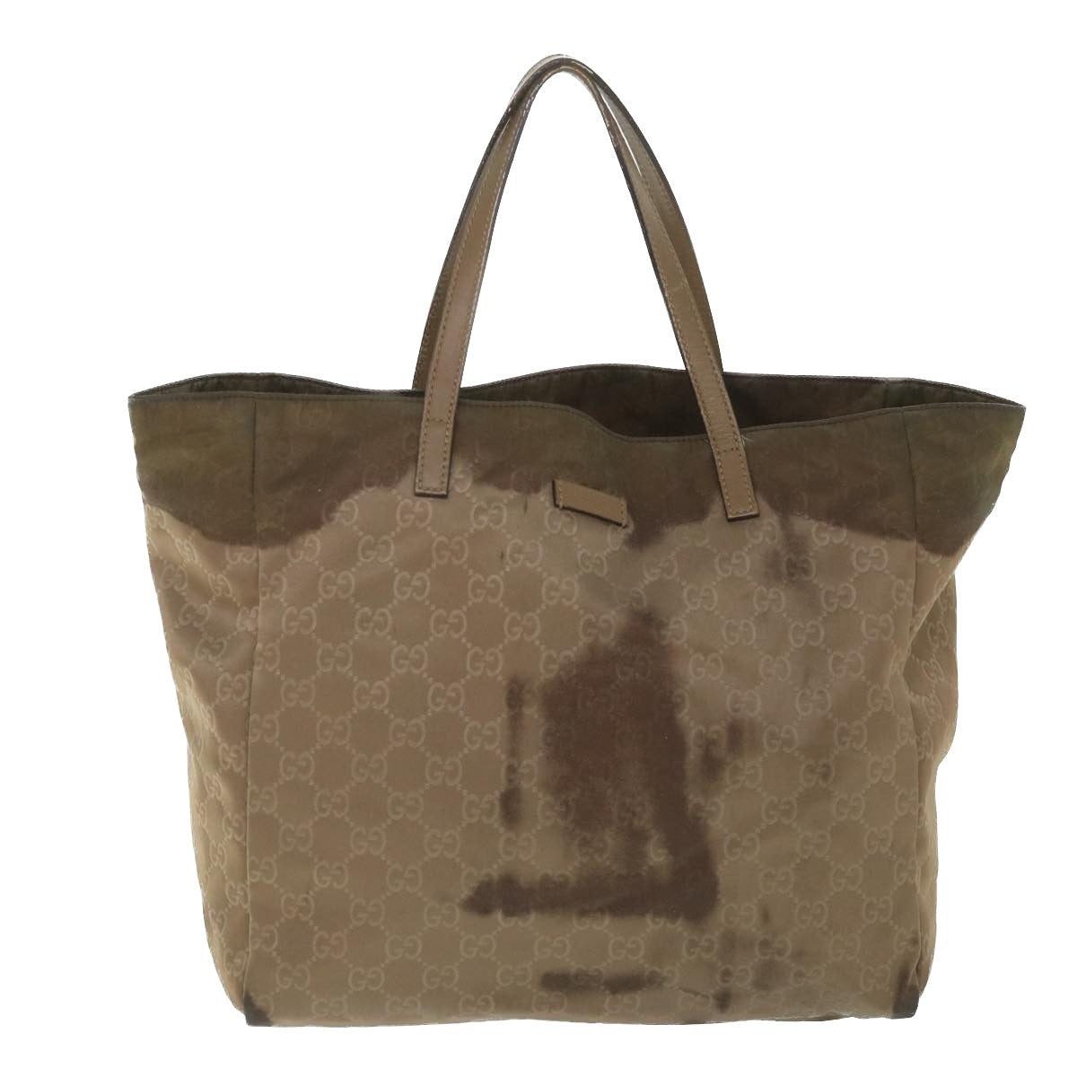 GUCCI GG Canvas Tote Bag Brown - 13