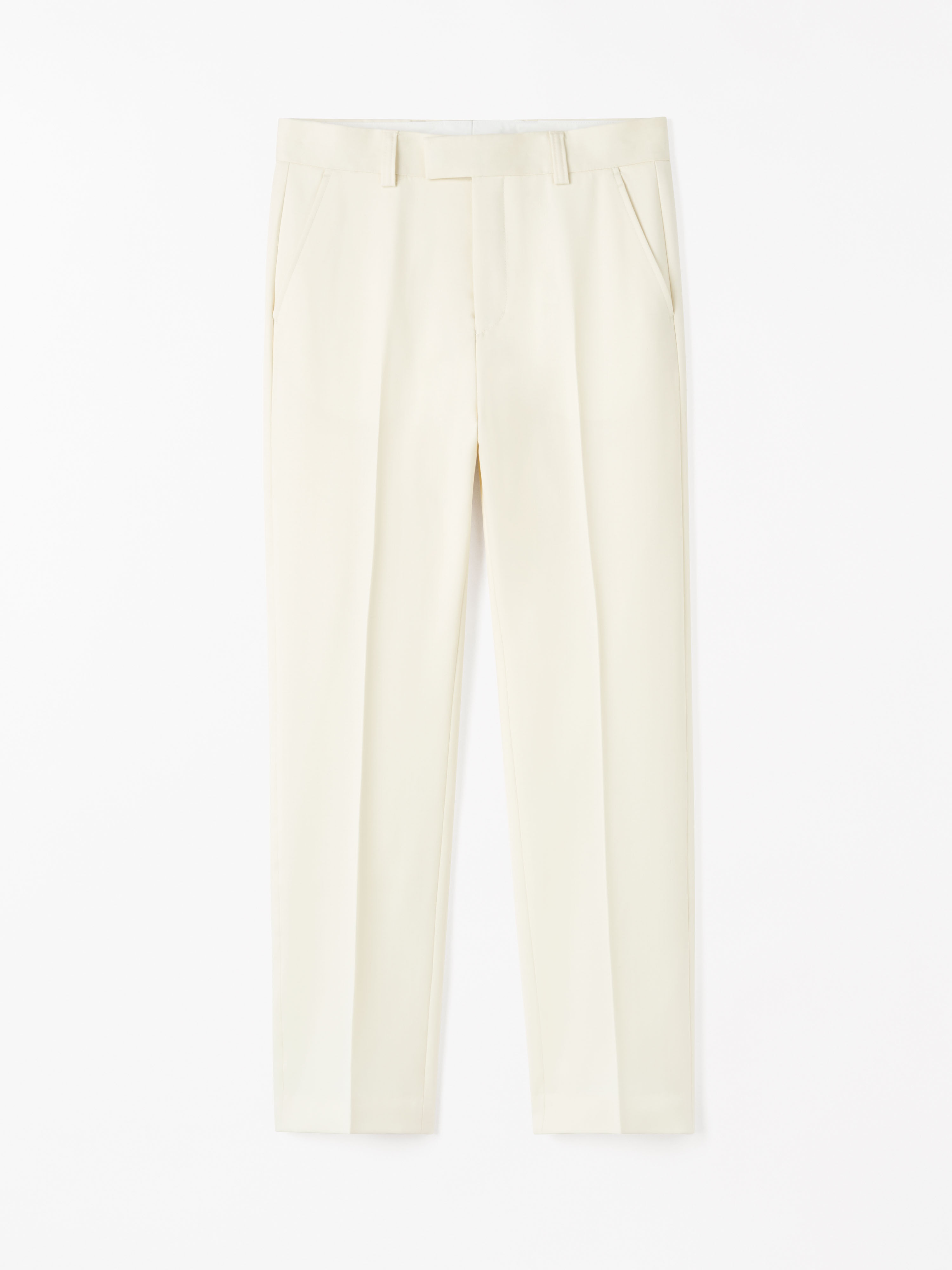Tommie Straight Wool Trousers - 1